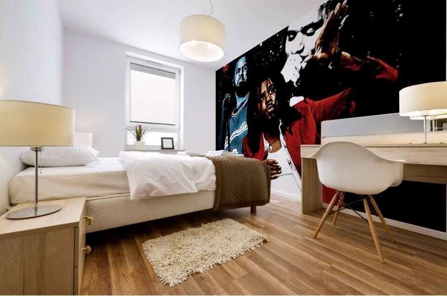 J. Cole 15 Mural print
