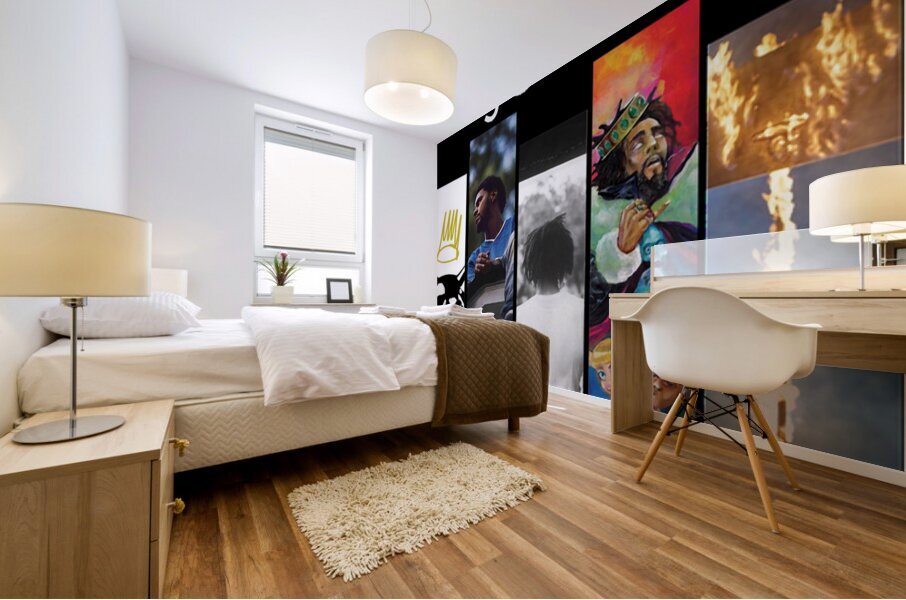 J. Cole 18 Mural print