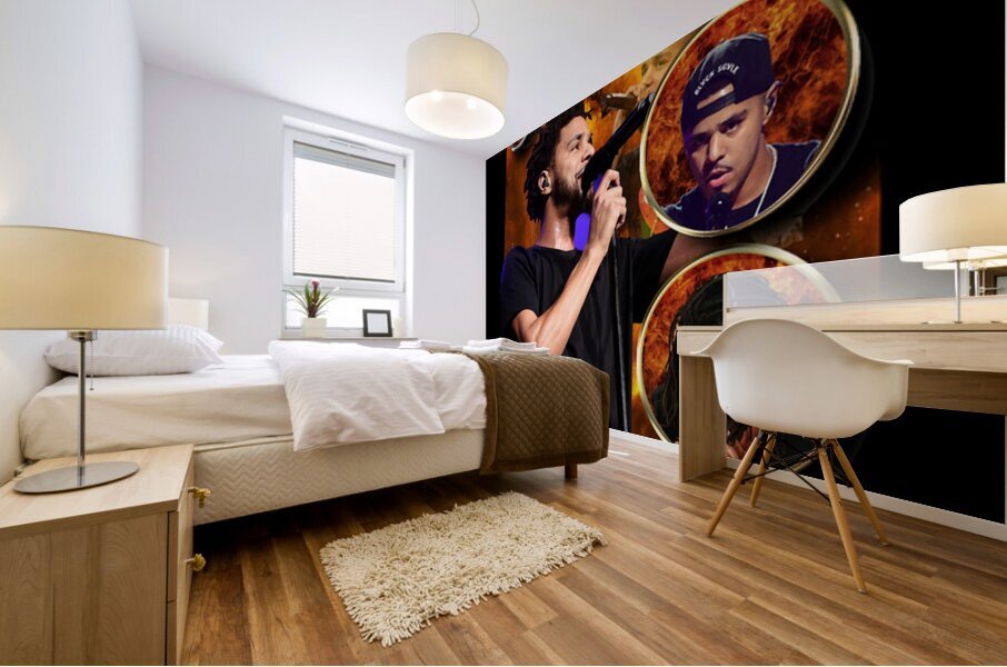 J. Cole 19 Mural print
