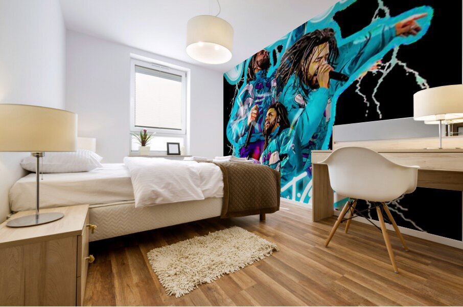 J. Cole 20 Mural print