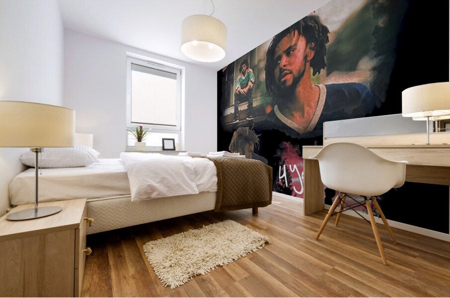 J. Cole 6 Mural print