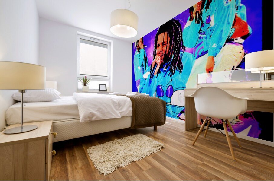 J. Cole 7 Mural print