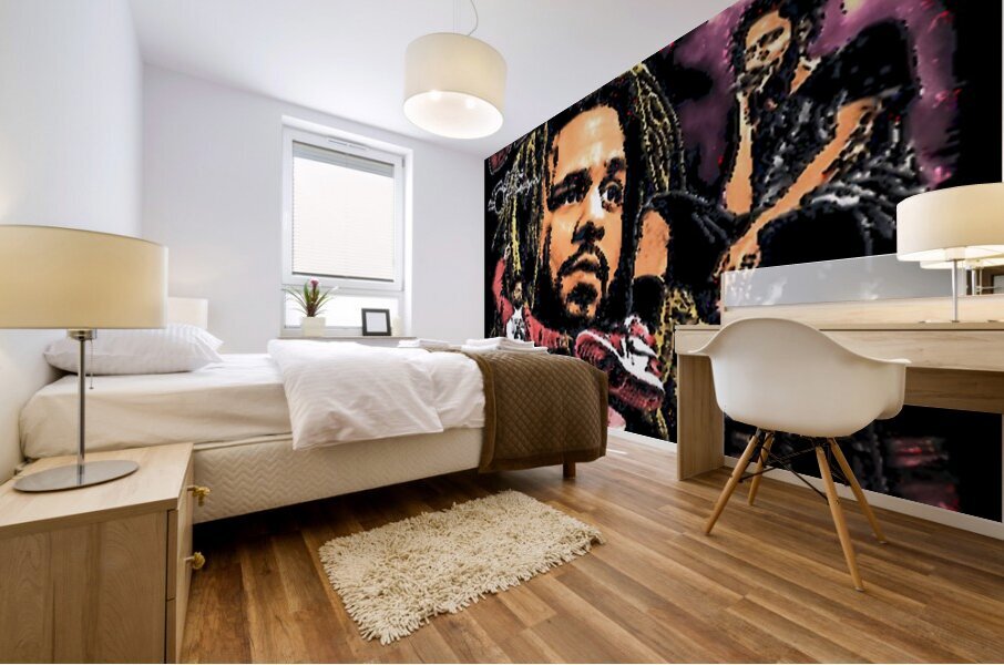 J. Cole 15 Mural print