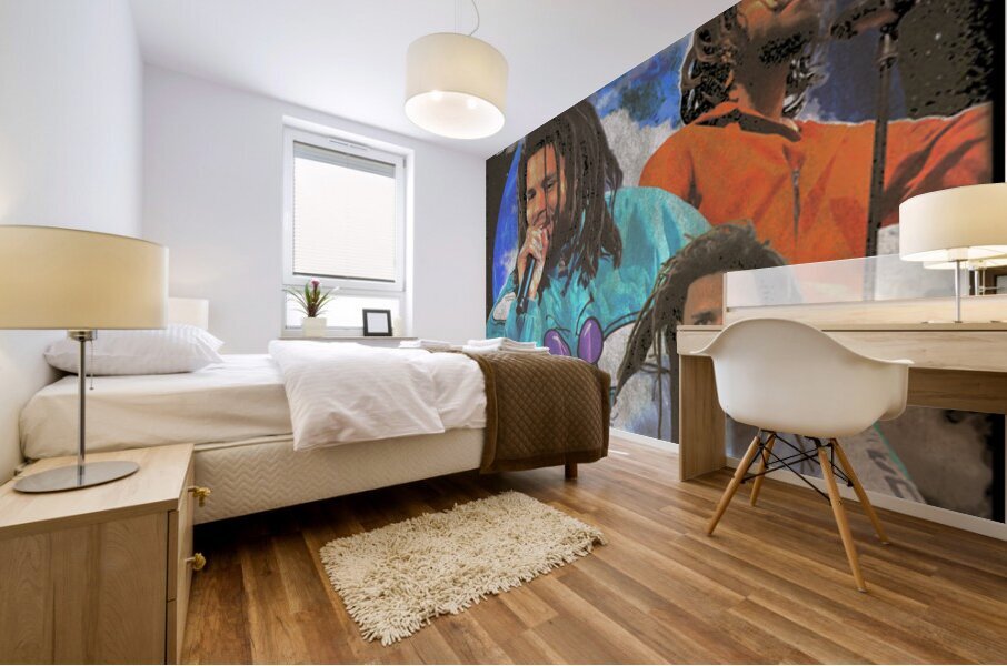 J. Cole 21 Mural print