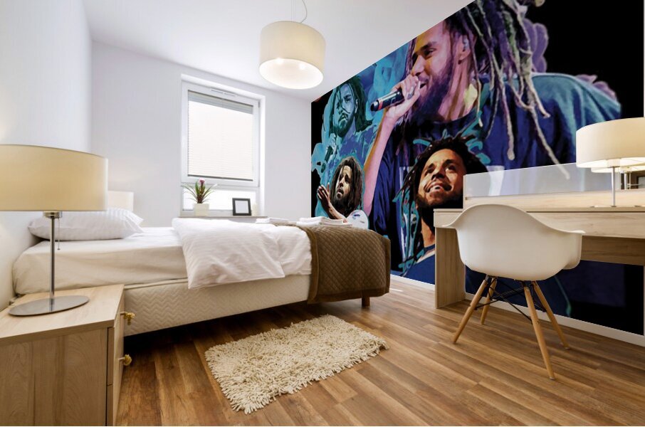 J. Cole 28 Mural print