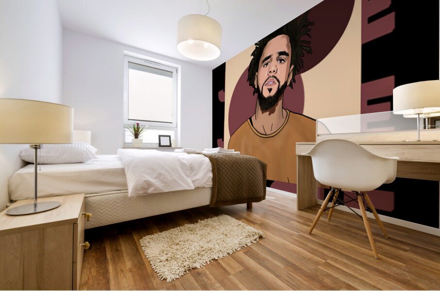 J. Cole 36 Mural print