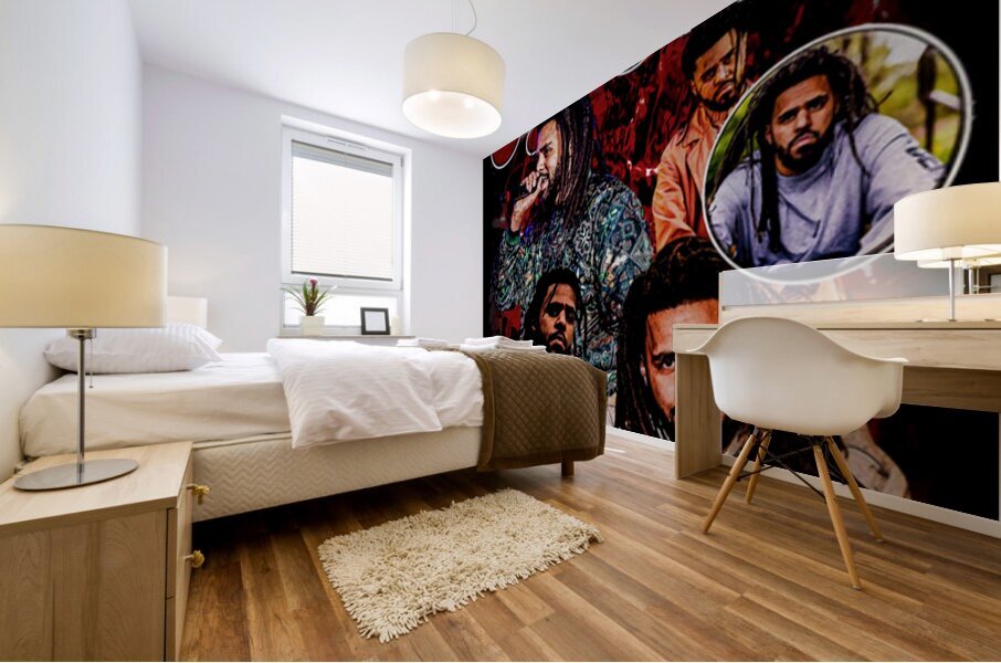 J. Cole 38 Mural print