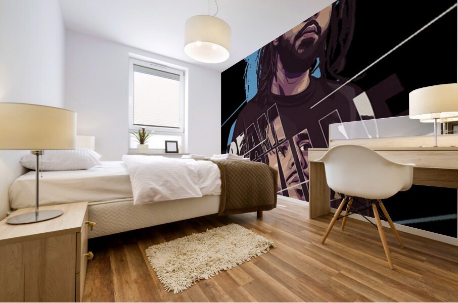 J. Cole 47 Mural print