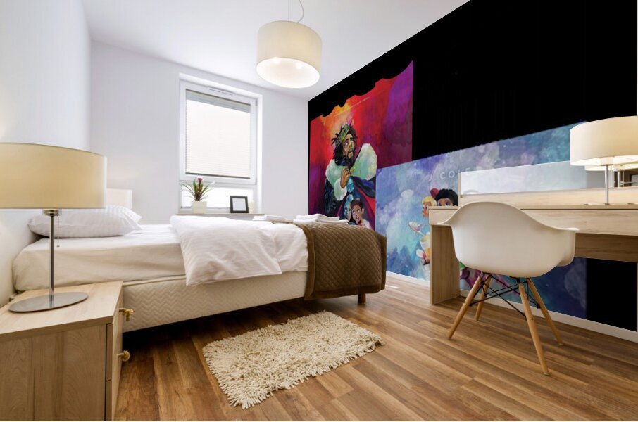 J. Cole 49 Mural print