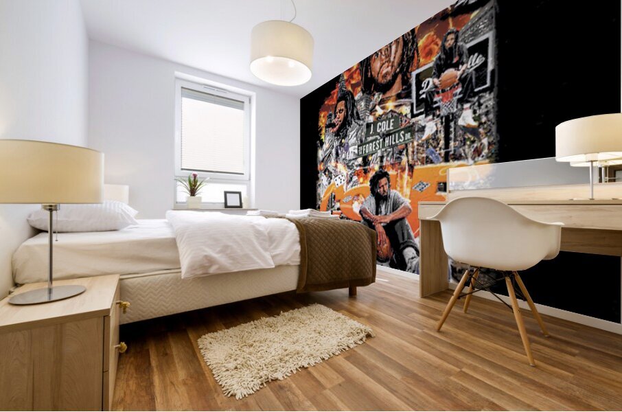J. Cole 53 Mural print