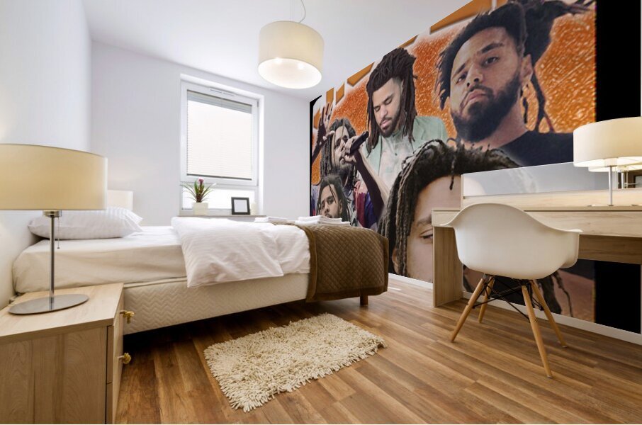 J. Cole 57 Mural print