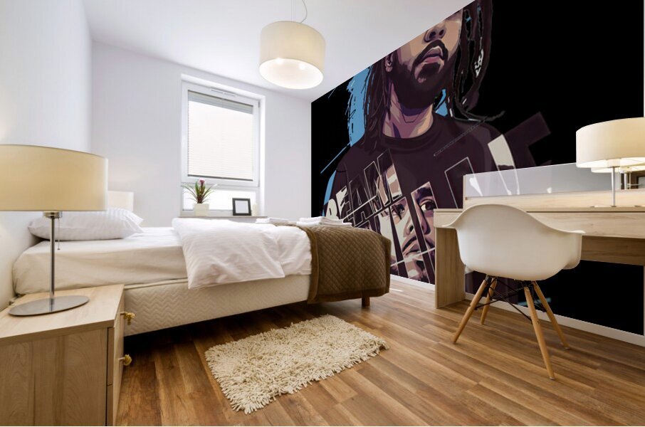 J. Cole 60 Mural print