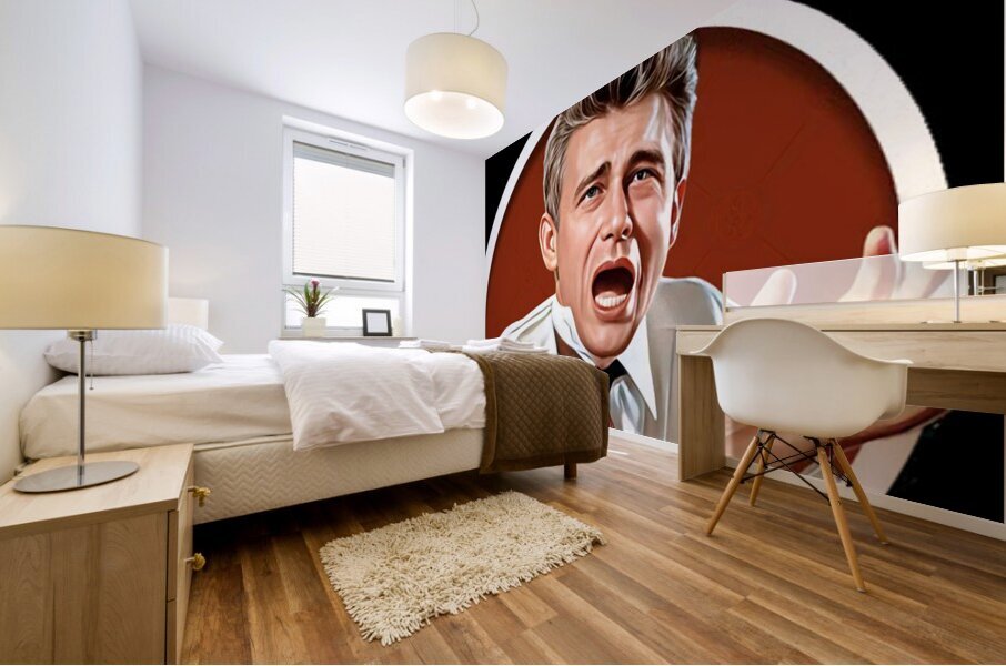 James Dean 8 Mural print