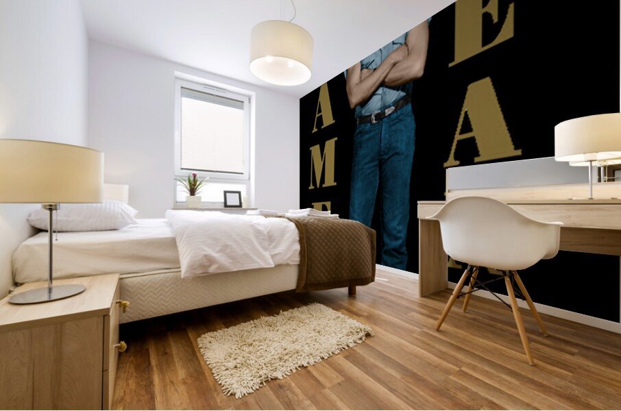 James Dean 23 Mural print