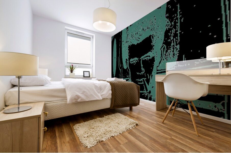 James Dean 26 Mural print