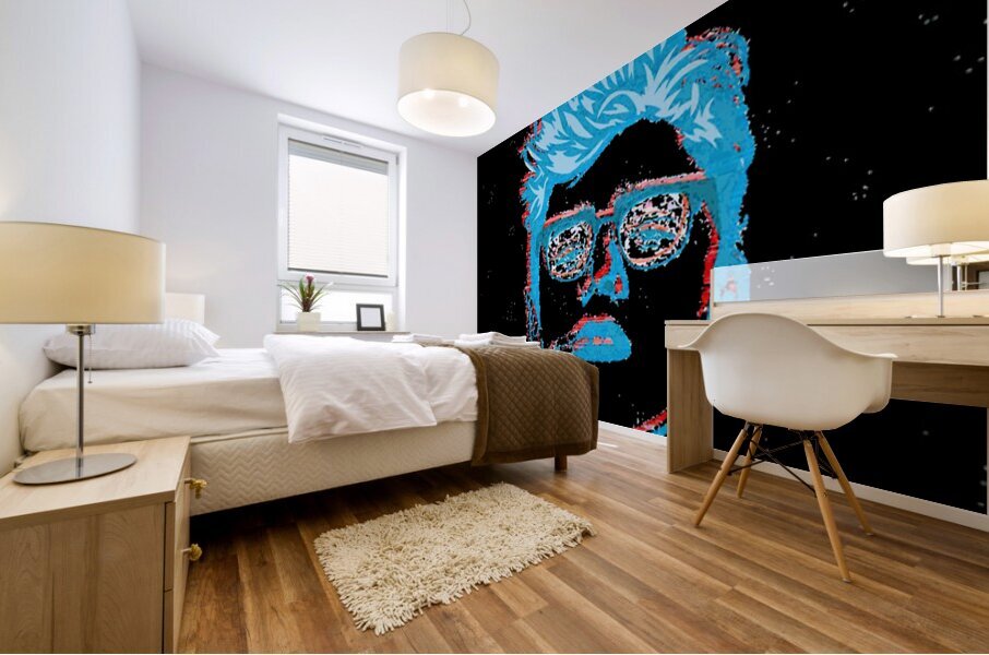 James Dean 27 Mural print