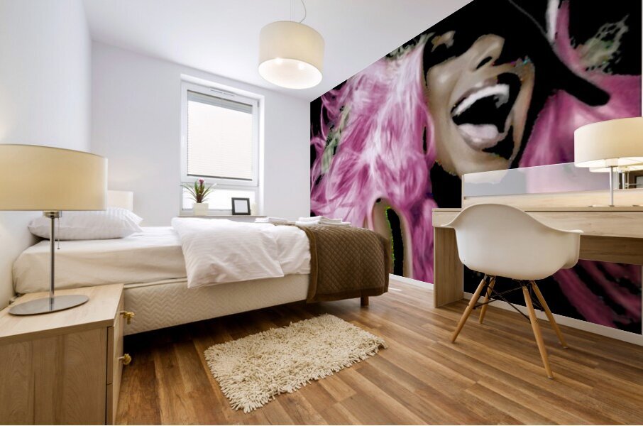 Janet Jackson 1 Mural print