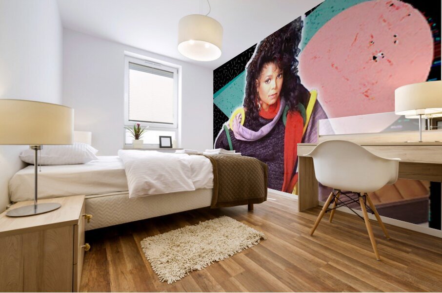 Janet Jackson 5 Mural print