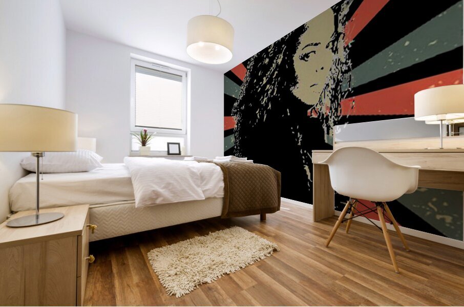 Janet Jackson 9 Mural print