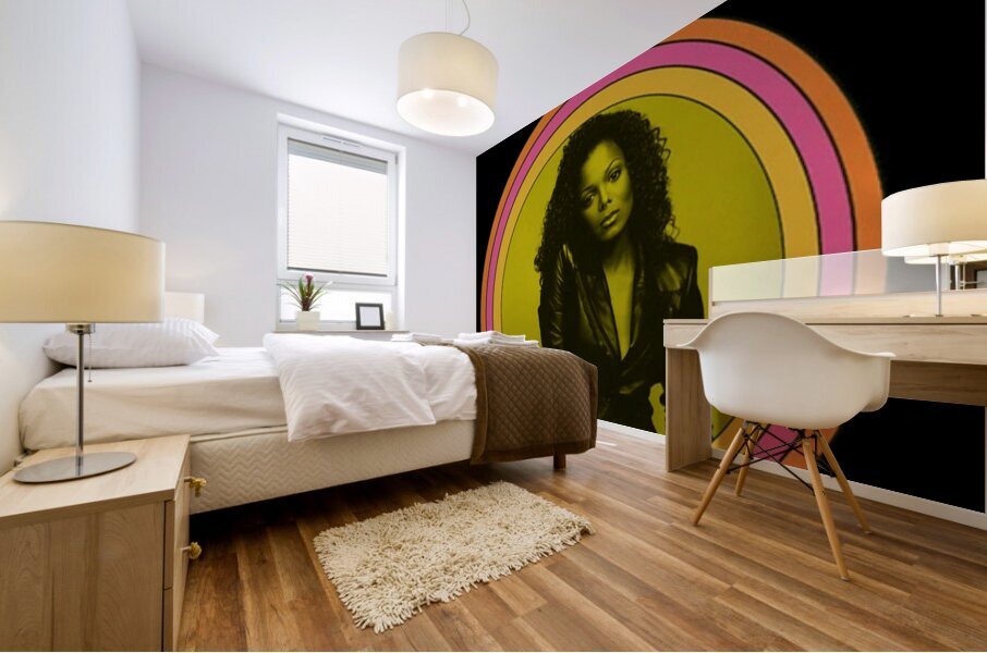 Janet Jackson 19 Mural print