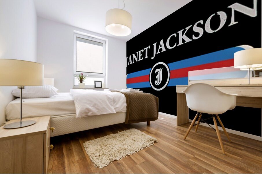 Janet Jackson 22 Mural print