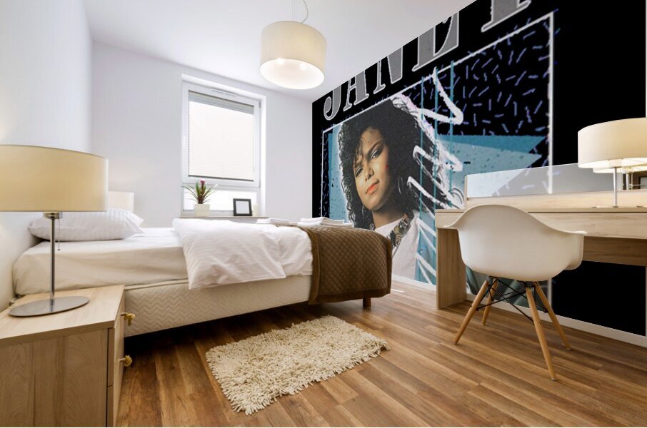 Janet Jackson 29 Mural print