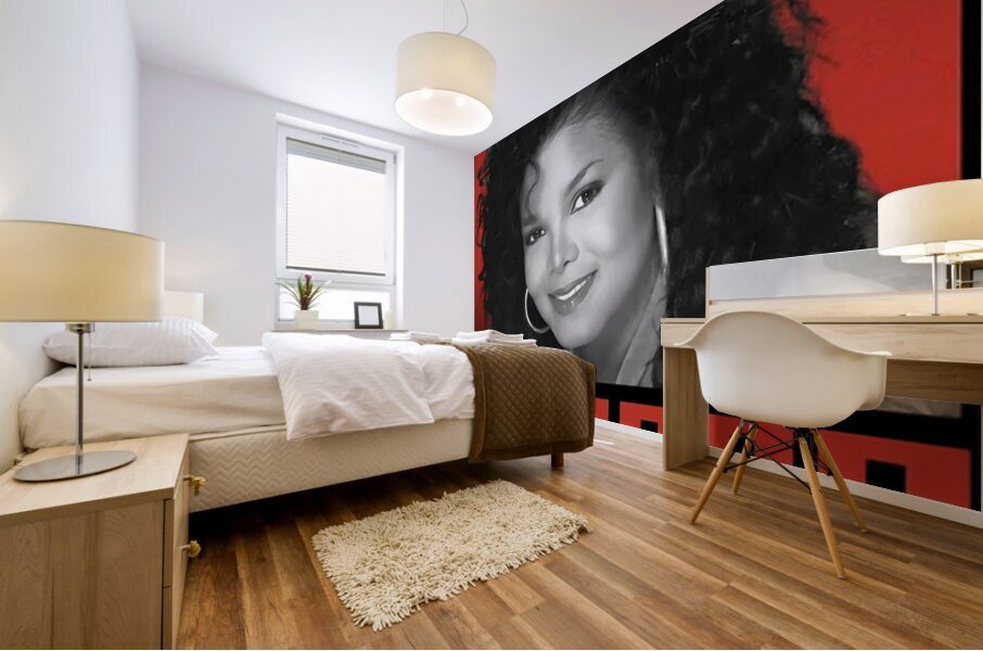 Janet Jackson 1 Mural print