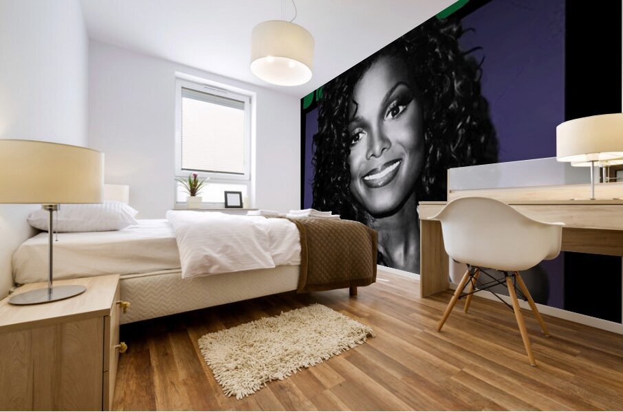 Janet Jackson 4 Mural print