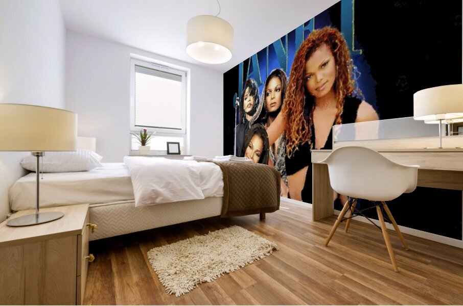 Janet Jackson 6 Mural print