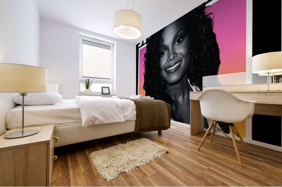Janet Jackson 10 Mural print