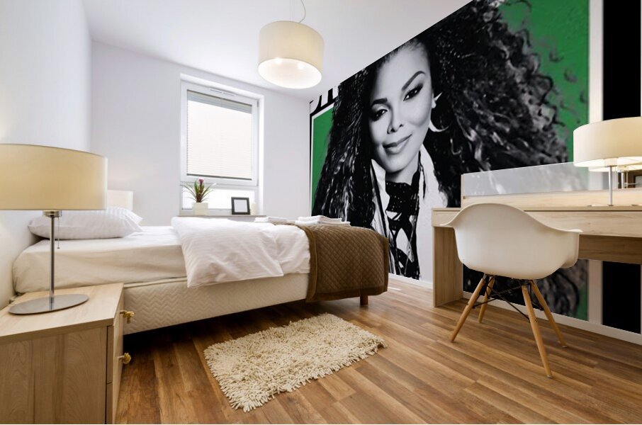 Janet Jackson 13 Mural print