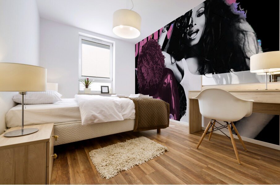 Janet Jackson 14 Mural print