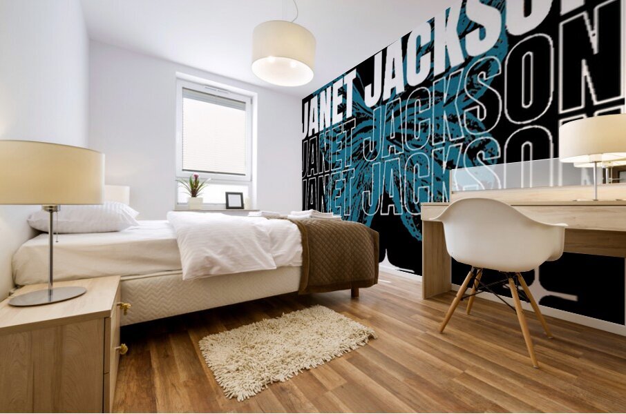 Janet Jackson 16 Mural print