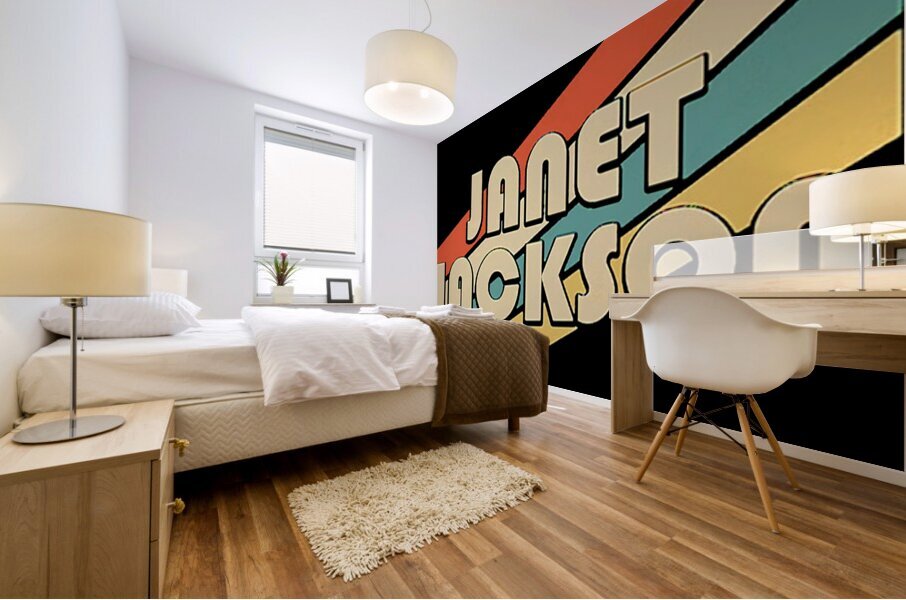 Janet Jackson 25 Mural print