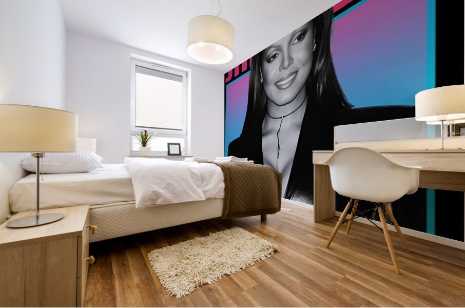 Janet Jackson 32 Mural print