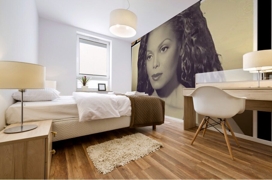 Janet Jackson 34 Mural print