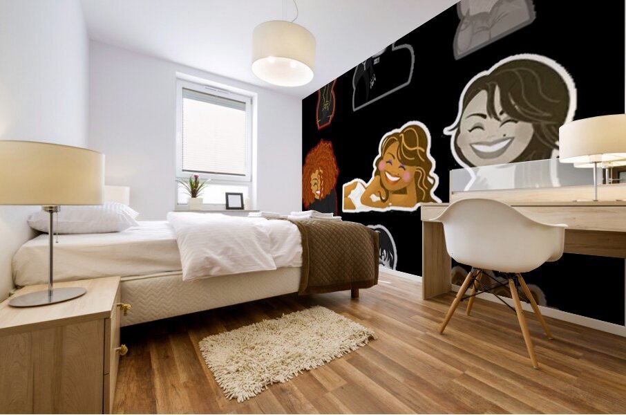 Janet Jackson 39 Mural print