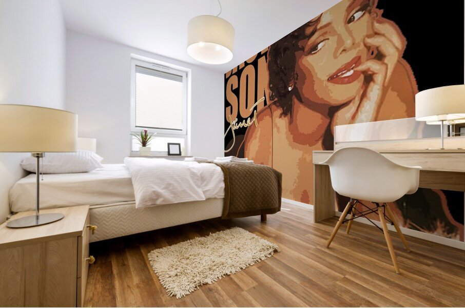 Janet Jackson 47 Mural print