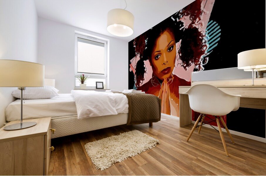 Janet Jackson 48 Mural print