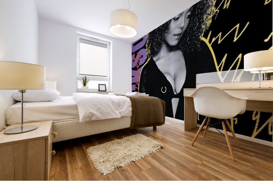 Janet Jackson 55 Mural print