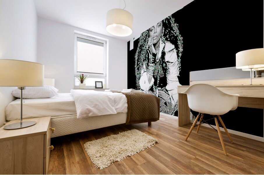 Janet Jackson 57 Mural print