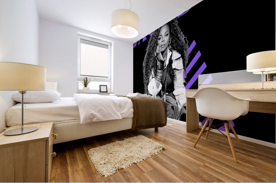 Janet Jackson 61 Mural print