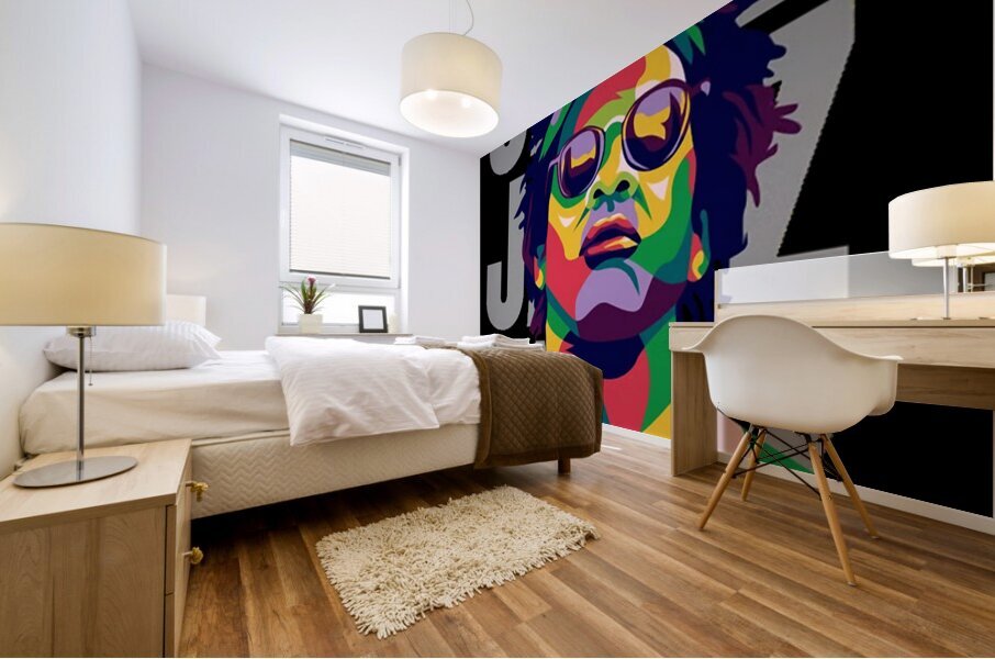 Jay Z 3 Mural print