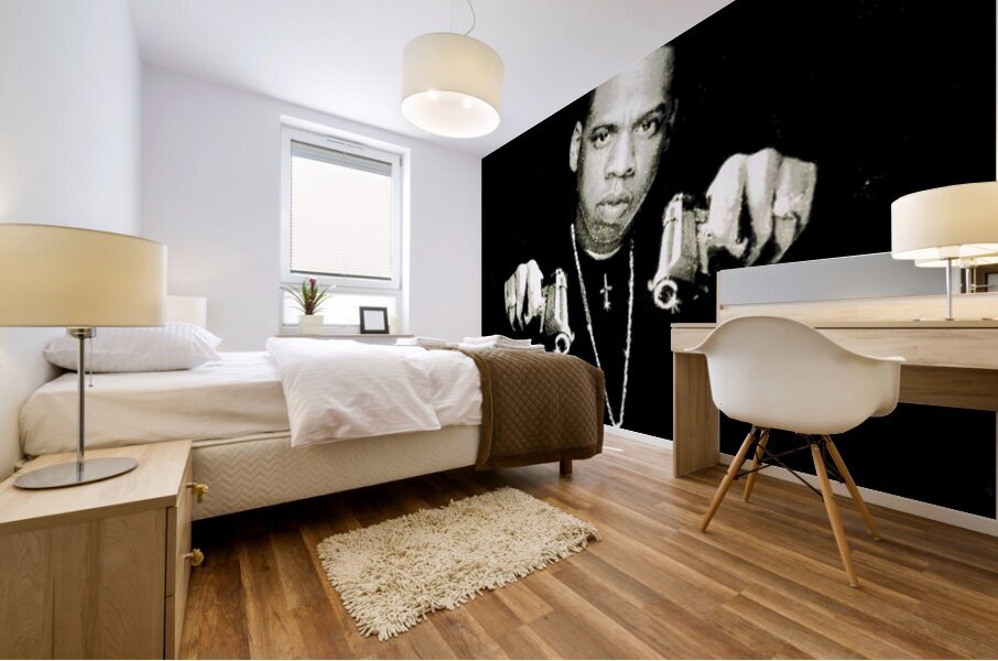 Jay Z 5 Mural print