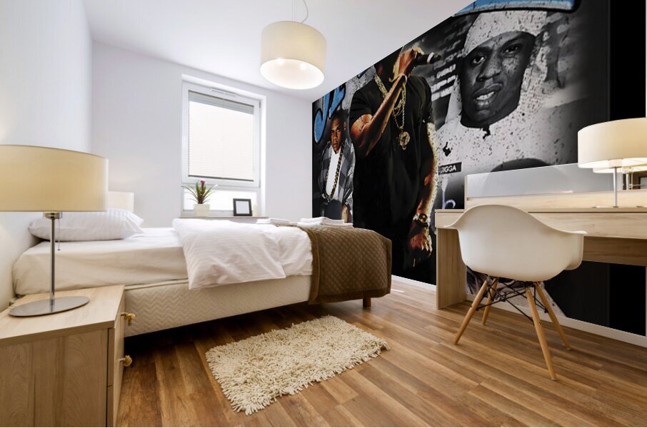 Jay Z 8 Mural print