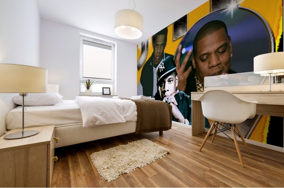 Jay Z 13 Mural print