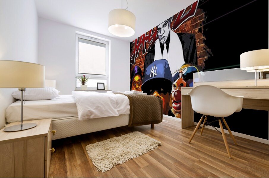 Jay Z 17 Mural print