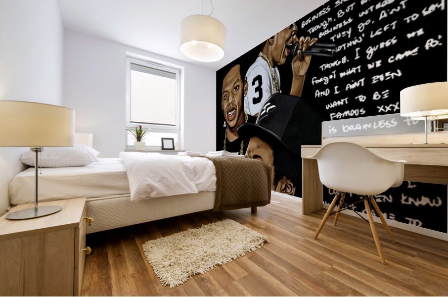 Jay Z 21 Mural print