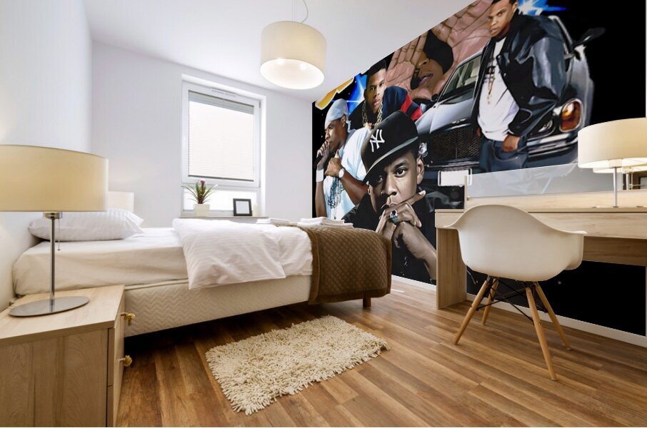 Jay Z 45 Mural print