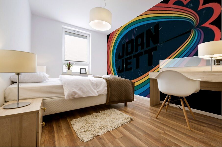 Joan Jett 39 Mural print